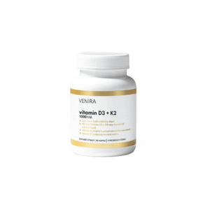 Venira Vitamin D3 + K2 80 kapslí obraz