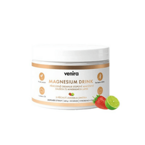 Venira Magnesium drink jahoda - limetka 120 g obraz