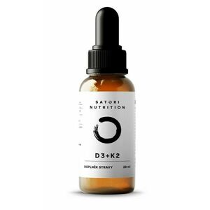 SATORI NUTRITION Vitamin D3 + K2 v MCT oleji 20 ml obraz