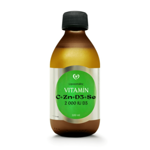 Zdravý Svet Lipozomální vitamín C + D3 + zinek + selen 200 ml obraz