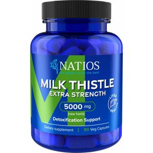 Natios Ostropestřec 5000 mg 90 veganských kapslí obraz
