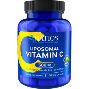 Natios Vitamin C Liposomální 500 mg 60 veganských kapslí obraz