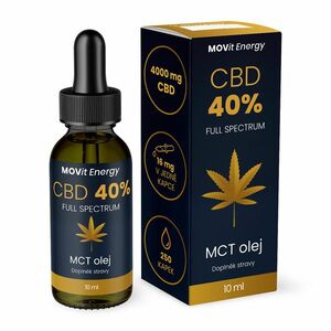 MOVit Energy CBD 40% Full Spectrum MCT olej 10 ml obraz