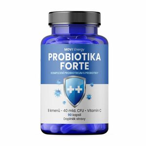 MOVit Energy Probiotika Forte 90 veganských kapslí obraz