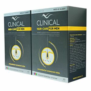 Clinical Hair-Care for MEN 60 + 60 tobolek - kúra na 4 měsíce obraz