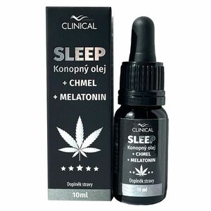 Clinical Konopný olej Sleep + chmel + melatonin 10 ml obraz