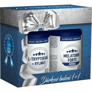 Clinical L-Tryptofan + bylinky 100 tablet + Melatonin Forte Herbal 100 tablet obraz
