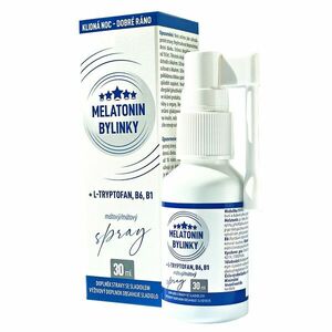 Clinical Melatonin Bylinky mátový sprej 30 ml obraz