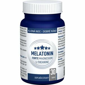 Clinical Melatonin Forte Magnesium L-Theanine 30 tablet obraz