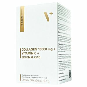 Clinical Collagen 10000 mg + vitamín C + selen + Q10 30 sáčků x 10.7 g obraz