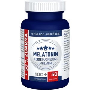 Clinical Melatonin Forte Magnesium L-Theanine 100 + 50 tablet obraz