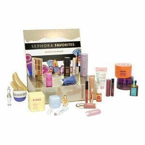 SEPHORA FAVORITES - Adventní kalendář – 24 produktů pro líčení, péči o pleť, vlasy a parfémy obraz