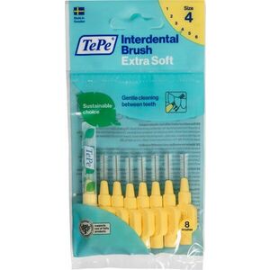 TEPE Mezizubní kartáček Extra Soft žlutá 0, 7 mm 8 ks obraz