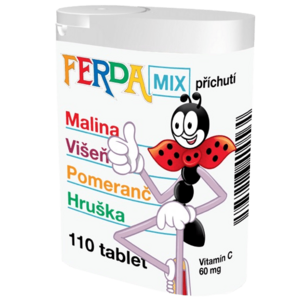 FERDA MIX Vitamín C 60mg 110 tablet obraz