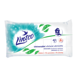 LINTEO Vlhčené ubrousky univerzální 40 ks obraz