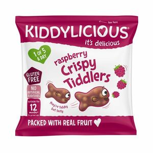 KIDDYLICIOUS Rybičky křupavé malinové 12 g obraz