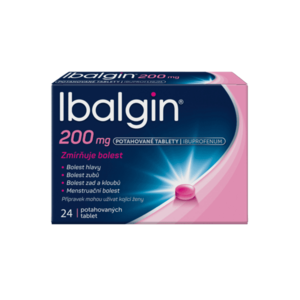 IBALGIN ® 200mg potahované tablety 24 ks obraz
