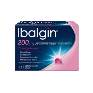IBALGIN 200mg 12 tablet obraz