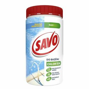 SAVO do bazénu Chlor šok 850 g obraz