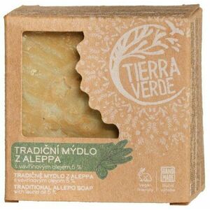 TIERRA VERDE Tradiční mýdlo z Aleppa s vavřínovým olejem 5 % 190 g obraz