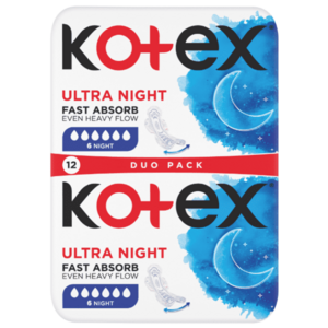 KOTEX® UT Night double 12 ks obraz