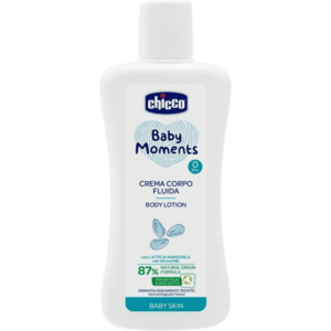 CHICCO Mléko tělové Baby Moments 87 % přírodních složek 200 ml obraz