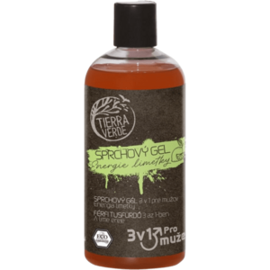 TIERRA VERDE Sprchový gel 3 v 1 pro muže Energie limetky 500 ml obraz