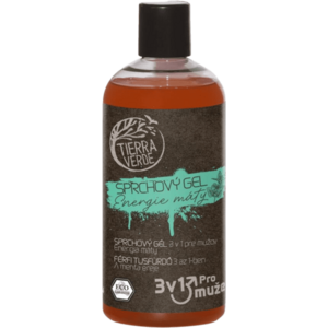 TIERRA VERDE Sprchový gel 3 v 1 pro muže Energie máty 500 ml obraz