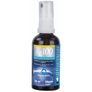 PHARMA ACTIV Koloidní stříbro Ag100 50ppm spray 50 ml obraz