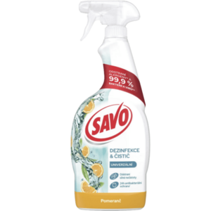 SAVO dezinfekční a čisticí sprej Pomeranč 700 ml obraz