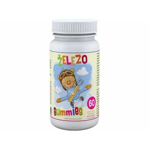 CLINICAL Železo Gummies pektinové bonbóny 60 ks obraz