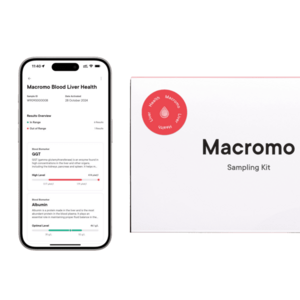 MACROMO Krevní test Zdravá játra obraz