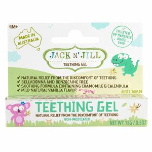 JACK N' JILL Jack N´Jill gel na prořezávajíci se zoubky 15 g obraz