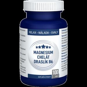 CLINICAL NUTRICOSMETICS Magnesium chelát, draslík, B6, 100 tablet obraz