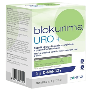 BLOKURIMA URO+ 2g D-manózy sáčky 30 x 4 g obraz