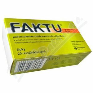 FAKTU čípky 20 ks obraz
