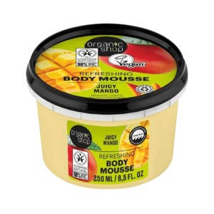 ORGANIC SHOP Osvěžující tělová pěna Šťavnaté mango 250 ml obraz