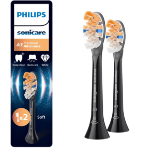 PHILIPS SONICARE A3 Premium All-in-One HX9092/88 černá 2 ks obraz