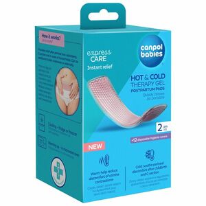 CANPOL BABIES Poporodní gelové vložky Hot&Cold 2 ks obraz