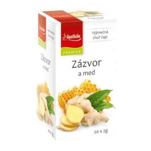 APOTHEKE Zázvor a med čaj 20 x 2 g obraz