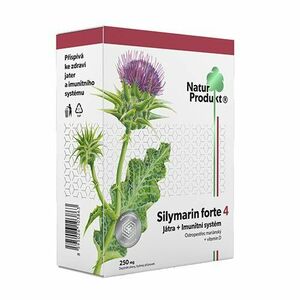 NATURPRODUKT Silymarin forte 4 játra+imunitní systém 40 tablet obraz