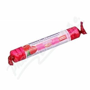 INTACT rolička hroznový cukr s vitamín C - malina 40 g obraz