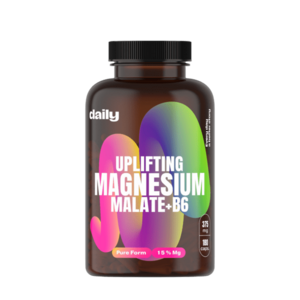 DAILY Uplifting Magnesium Malate + B6 180 kapslí obraz