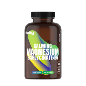 DAILY Calming Magnesium Bisglycinate + B6 180 kapslí obraz