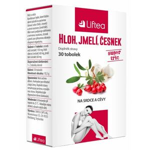 LIFTEA Hloh Jmelí Česnek 30 tobolek obraz