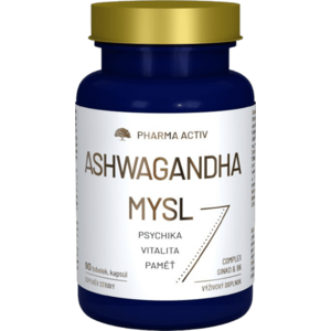 PHARMA ACTIV Ashwagandha mysl 90 tobolek obraz