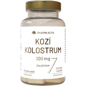 PHARMA ACTIV Kozí kolostrum 200mg 60 tobolek obraz