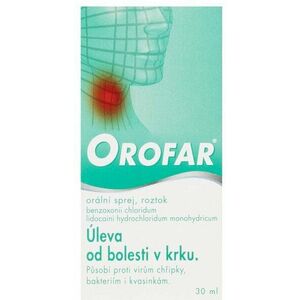 OROFAR 2 mg/ml+1.5 mg/ml sprej 30 ml obraz