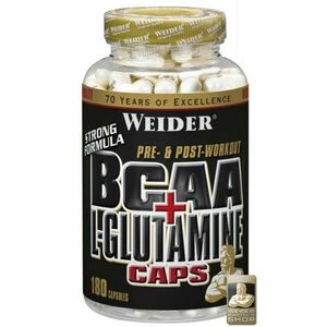 WEIDER , BCAA + L-Glutamin, 180 kapslí 180 ks obraz
