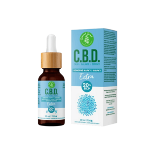 ZELENÁ ZEMĚ C.B.D. Konopné kapky s BCP Extra 30 ml obraz